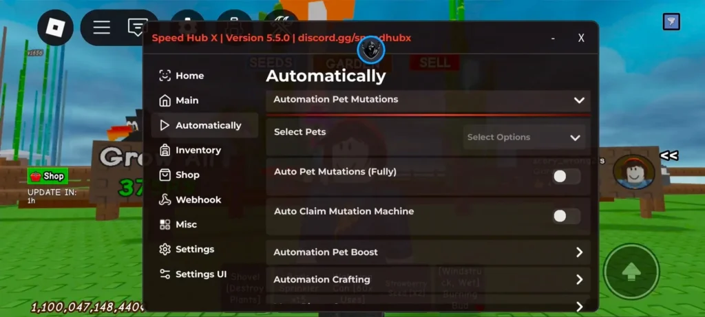 Speed Hub Script 
